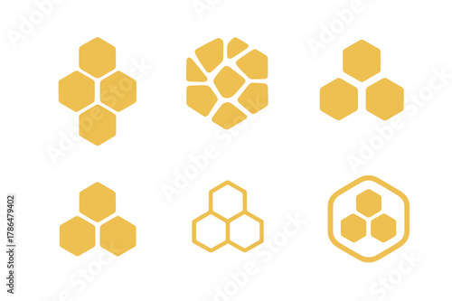 Nature-Inspired Icon Set. Graphic design trends nature inspired design example. Icon set. Set Logo of Graphic design trends nature inspired design example: