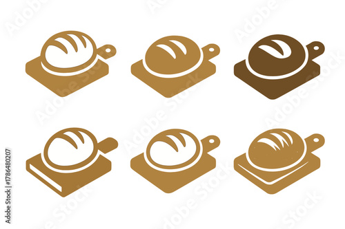 Village Festival Logos. A rural village festival with homemade jams and baked goods for sale. Set Logo of A rural village festival with homemade jams and baked