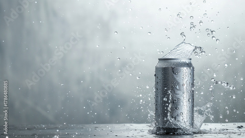 Lata de bebida fresca