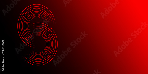 red abstract background