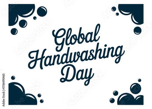 Global Handwashing Day is a yearly event promoting hygiene and health.