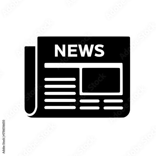 Newspaper Icon – Symbol of News and Media