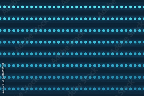 Vector dot built rhythmic dotted glowing from elements arrangement parallel illustration harmony