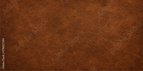 Dark brown aged leather surface texture, vintage material backdrop design
