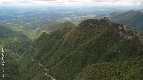 Drone Views of Serra do Rio do Rastro – Brazil’s Most Winding Mountain Road