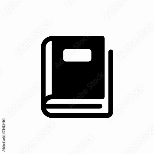 book knowledge icon sign vector