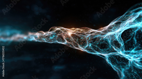 AI neural network visualize...