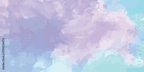 Pastel Vibrant watercolor paint brush. watercolour texture for cards, Brushstrokes and splashes.	