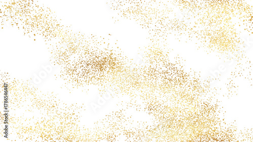 gold sparkle  on transparent background