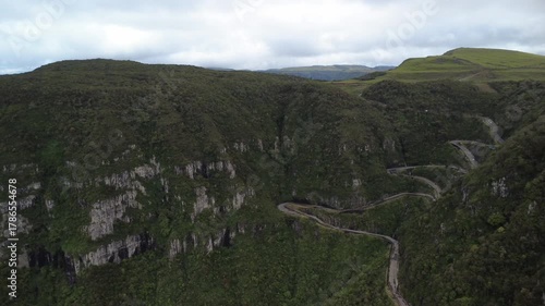 Drone Views of Serra do Rio do Rastro – Brazil’s Most Winding Mountain Road