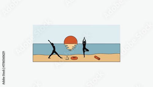 A sunrise over a tranquil beach symbolizing new beginnings and the potential for wellness through daily selfcare rituals.