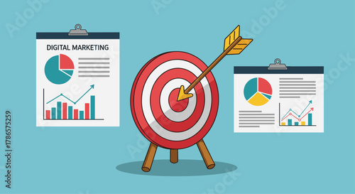 Achieve digital marketing success with targeted strategy and data insights for business growth and professional development today