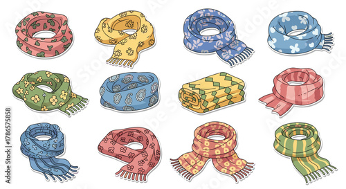 Stylish scarves collection for cozy warmth and fashionable flair during chilly days, perfect for adding color and personality to any outfit