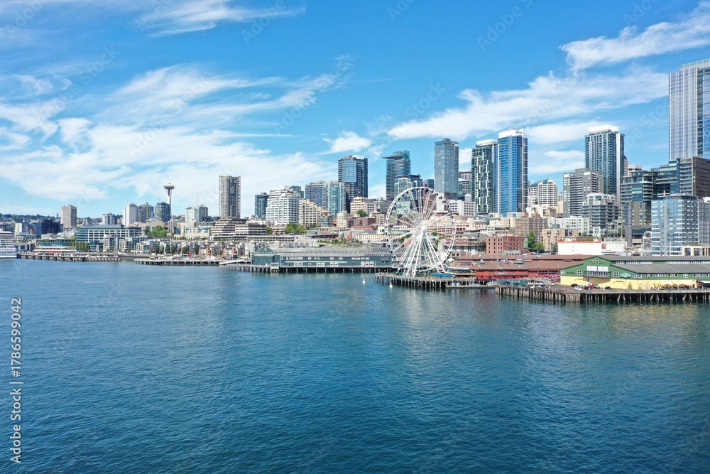 Obraz premium Seattle Skyline