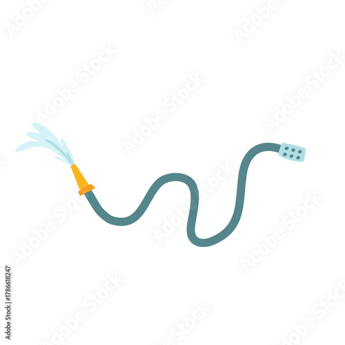 Water hose vector