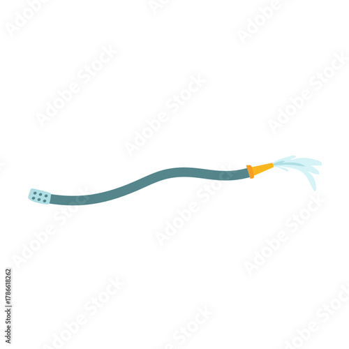Water hose vector