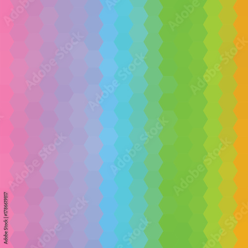 color abstract vector background. hexagonal illustration. geometric design. polygonal style. eps 10