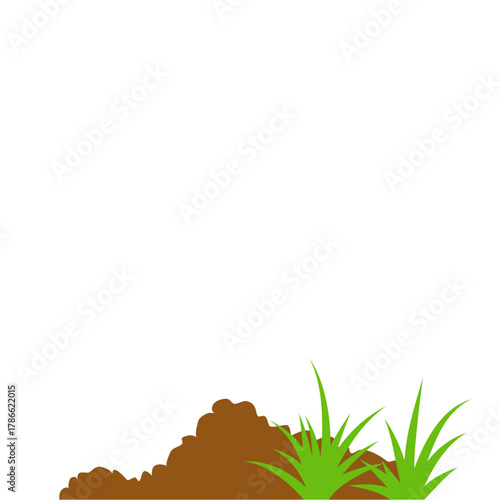 Ground plant compost