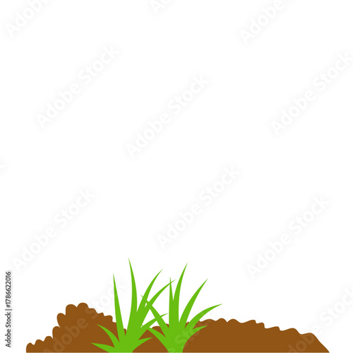 Ground plant compost