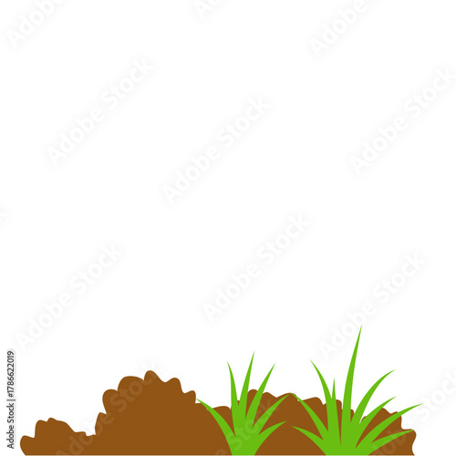 Ground plant compost