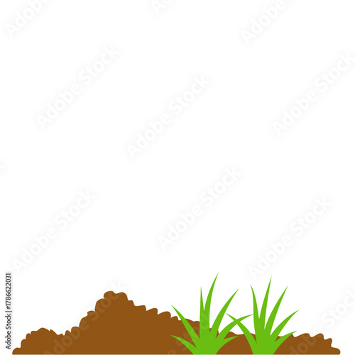 Ground plant compost