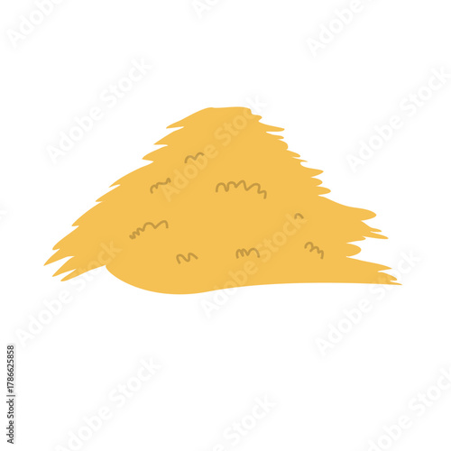 straw for animal feed