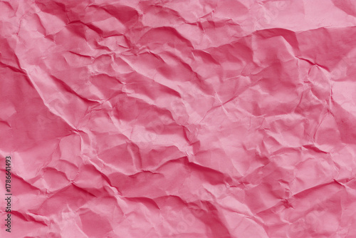 Wallpaper Mural crumpled pink paper texture Torontodigital.ca