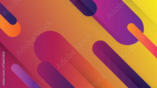 Modern Abstract Background with Colorful