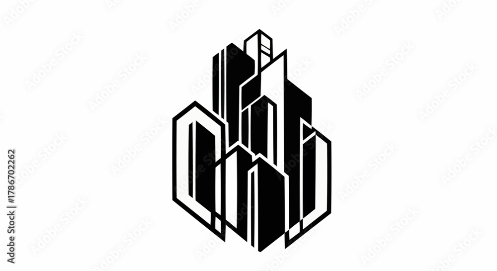Fototapeta premium business graph