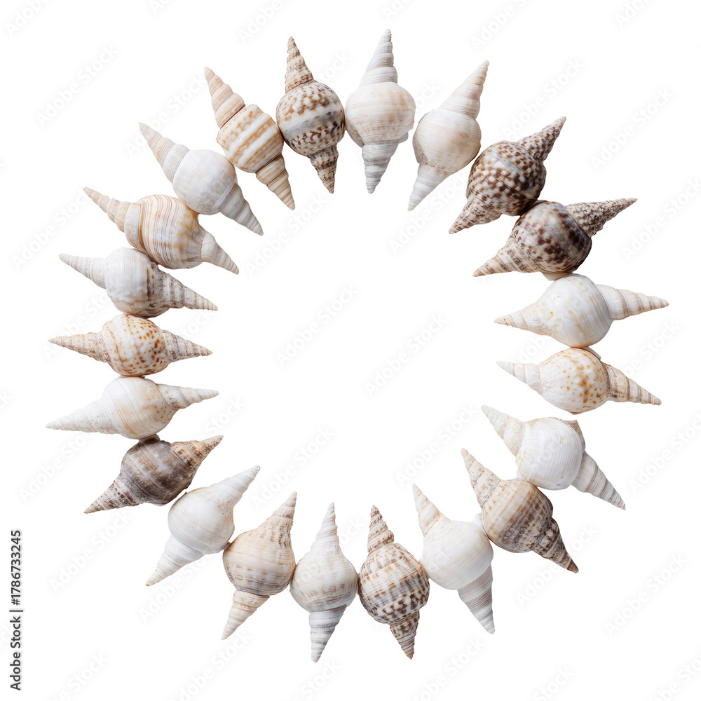 Obraz premium Shell circle