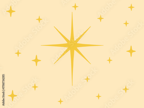 The Bethlehem Star that shines brightly at night