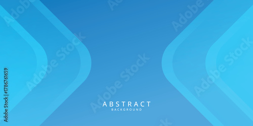 abstract creative blue gradient polygon shape background vector illustration.