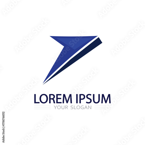 Free Download Sleek Arrow Logo for Modern Startup, Leadership Symbol, and Digital Progress Concept - GFXLoad