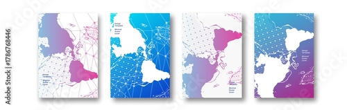 Visualization communication global technology design template