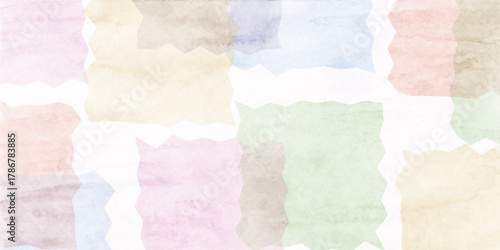 カラフル　和柄　模様　背景