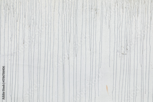 White Wall with Vertical Water Streaks Texture
