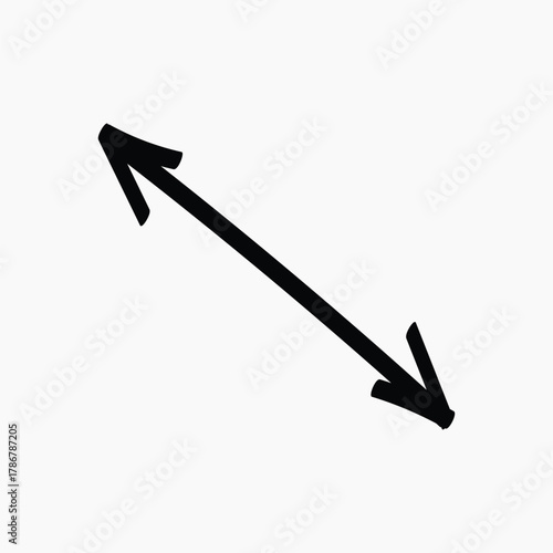 Double arrow icon illustration vector