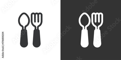 Baby Feeding Equipment icon. Solid glyph series icon