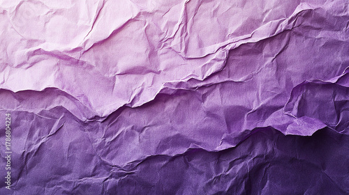 Wallpaper Mural Crumpled light purple paper texture with delicate wrinkles and folds creating abstract backdrop with soft gradient shades and artistic detail for creative design use Torontodigital.ca