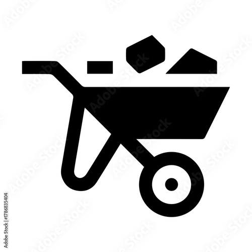 Wheelbarrow icon
