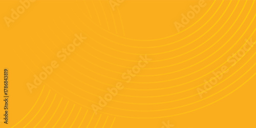 Pasta background, yellow spaghetti abstract geometric pattern. modern eps 10