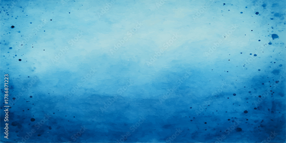 Obraz premium Vintage dark blue and light green painted grunge wall surface texture with aged paper art design backdrop