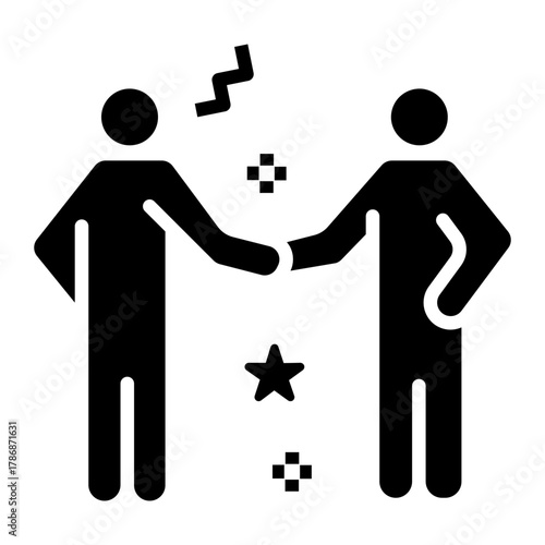 congratulation Solid icon