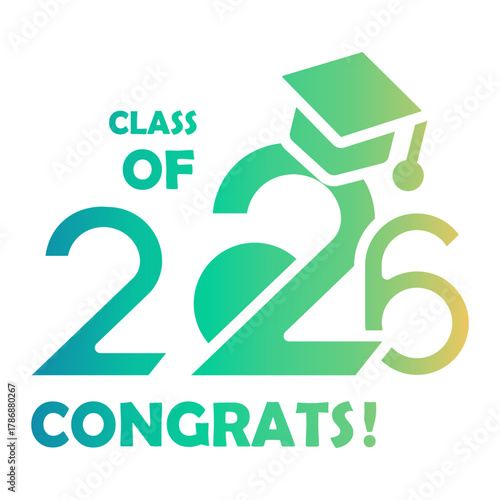 congratulation Gradient icon