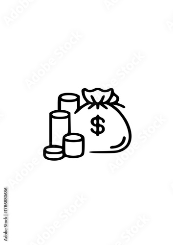 DINERO MONEDA IMAGEN ICON 