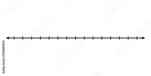 Empty Number Line Worksheet in Mathematics.