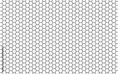 
Honeycomb pattern with hexagon mesh. Texture bee comb grid. hexagonal flat vector illustration isolated on white background. 