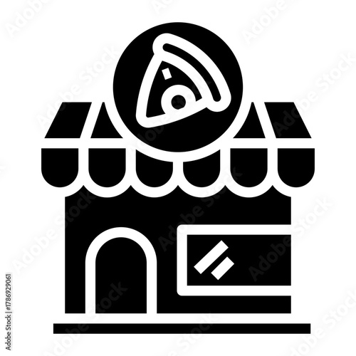 food courts Solid icon