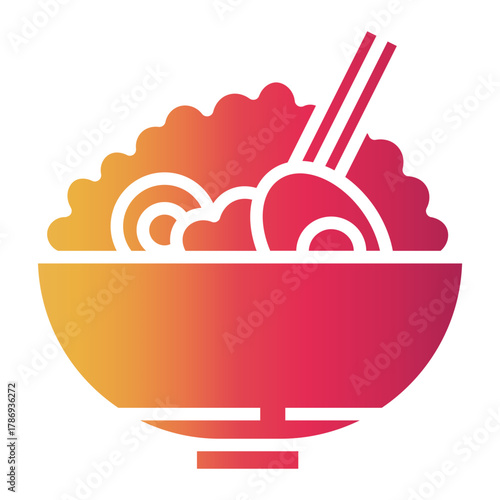 food courts Gradient icon