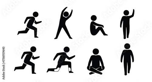 Diverse human actions and poses for dynamic visual storytelling